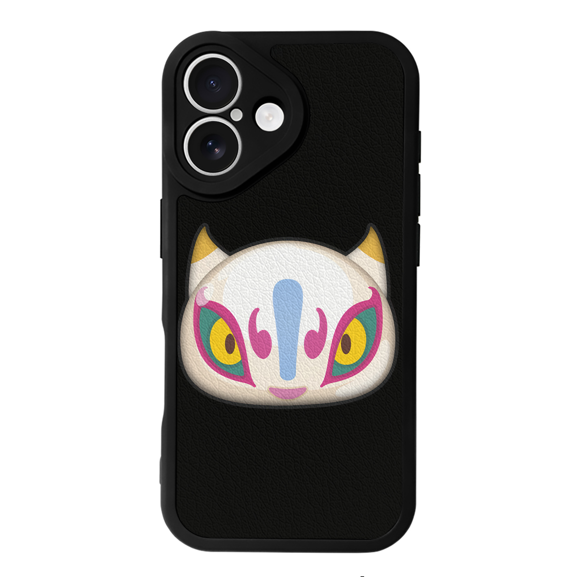 （画像用） 妖怪ウォッチ Yo-kai Watch 【iPhone 16シリーズ対応】シリコンスマホケース（レザー調） 材質：シリコン